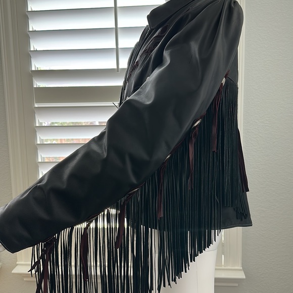 Vintage leather & suede  jacket - Picture 7 of 13